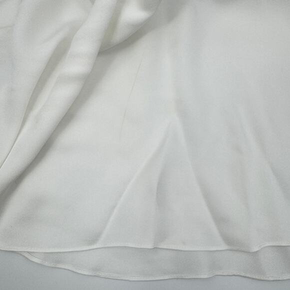 Rebecca Vallance White Blume‎ One-sleeve Crepe Gown Dress Size 8/ US 4 NEW NWT - Picture 12 of 12